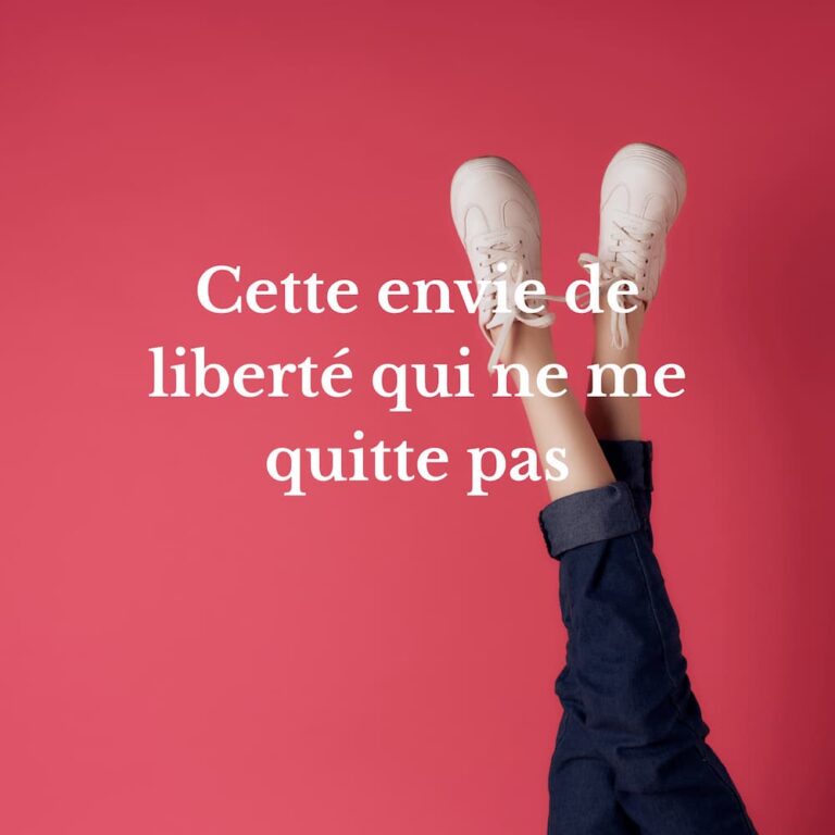 Envie de liberté, jambes de femmes